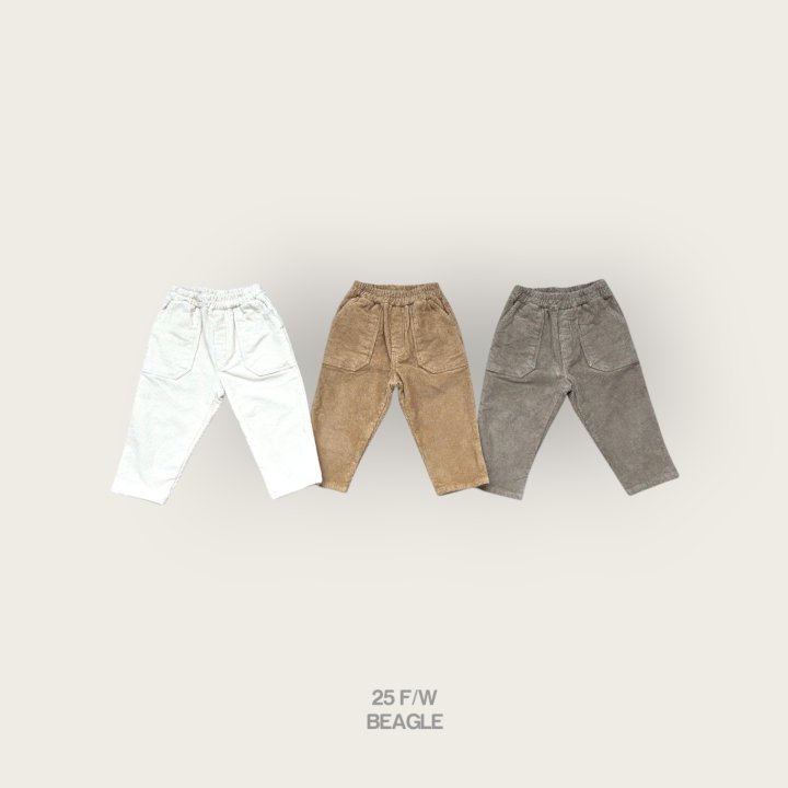 Beagle - Korean Children Fashion - #littlefashionista - Awesome Corduroy Pants