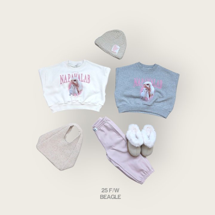 Beagle - Korean Children Fashion - #littlefashionista - Rabbit Crop Sweatshirt - 6