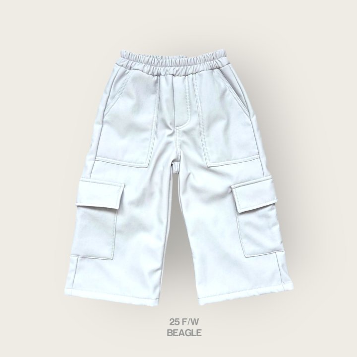 Beagle - Korean Children Fashion - #littlefashionista - Cargo Fleece Pants - 4