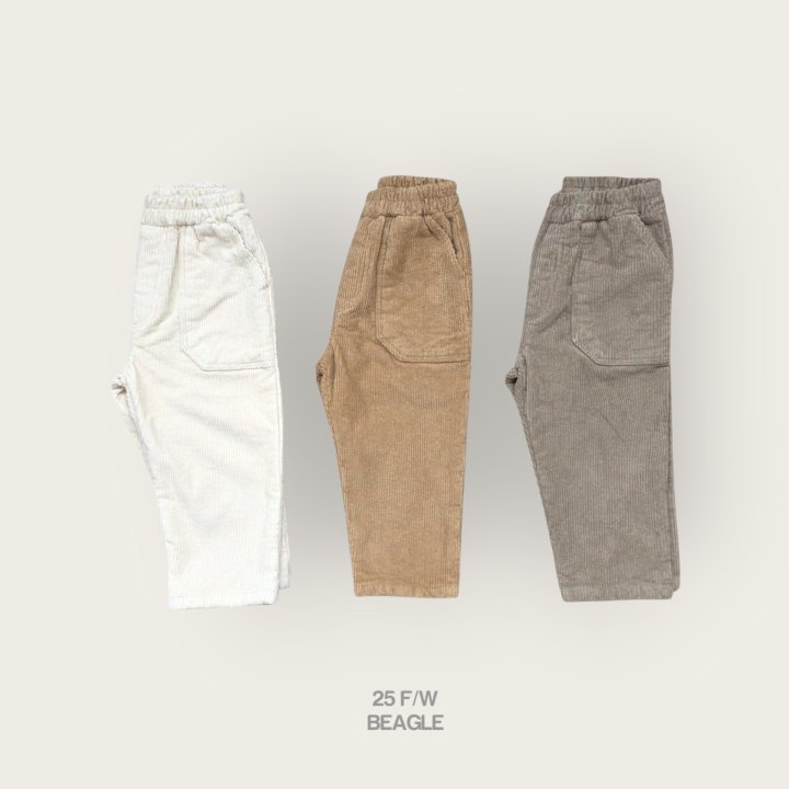 Beagle - Korean Children Fashion - #magicofchildhood - Awesome Corduroy Pants - 2