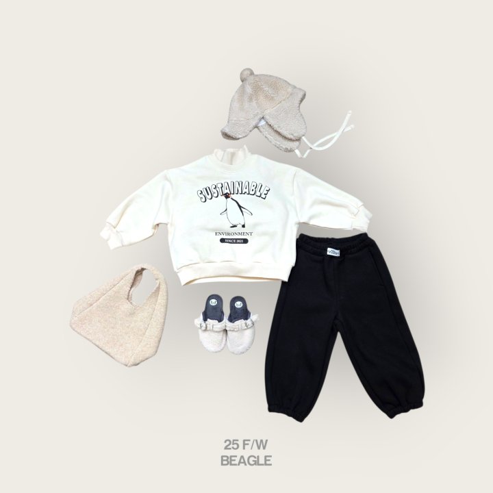 Beagle - Korean Children Fashion - #magicofchildhood - Penguin Print Sweatshirt - 5