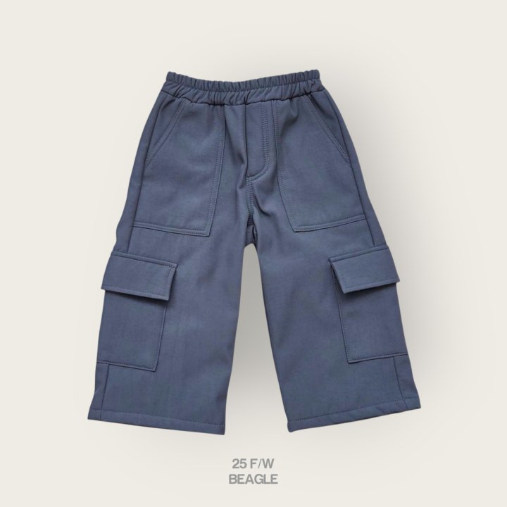 Beagle - Korean Children Fashion - #minifashionista - Cargo Fleece Pants - 5