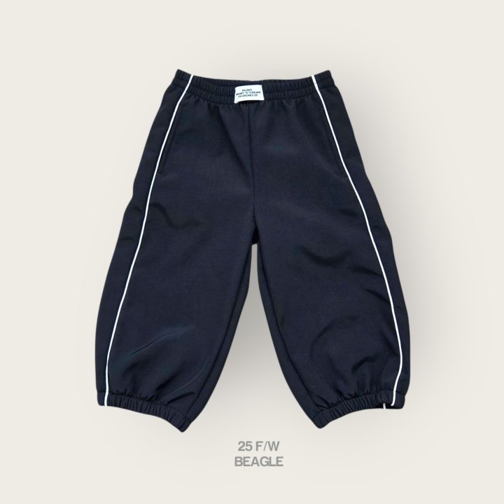 Beagle - Korean Children Fashion - #magicofchildhood - Crisp Fleece Piped Pants - 4