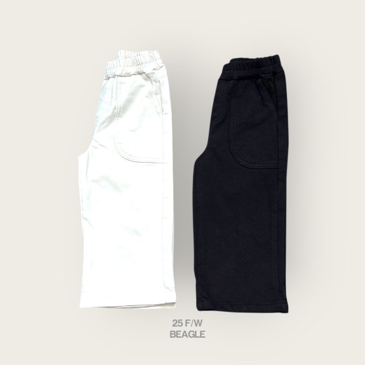 Beagle - Korean Children Fashion - #minifashionista - Cotton Fleece Stretch Pants - 2
