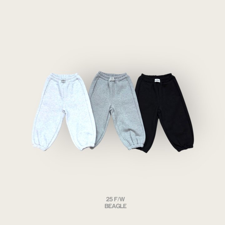 Beagle - Korean Children Fashion - #minifashionista - Comfy Fleece Jogger Pants
