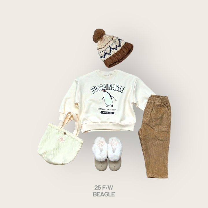 Beagle - Korean Children Fashion - #minifashionista - Penguin Print Sweatshirt - 6