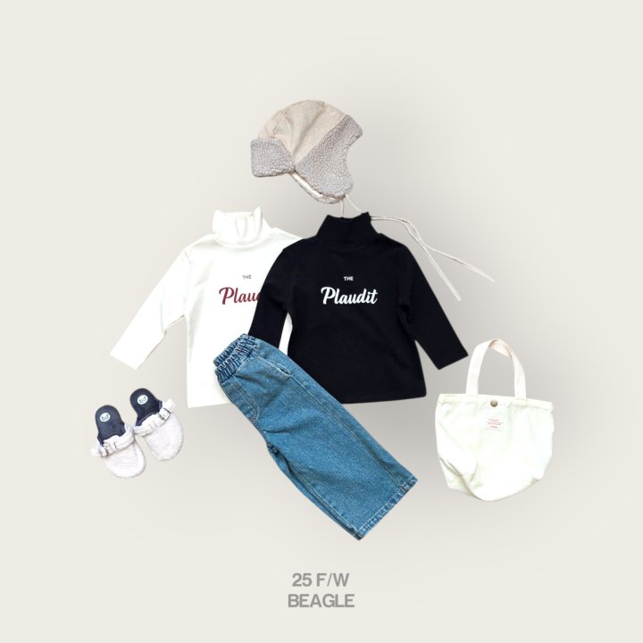 Beagle - Korean Children Fashion - #prettylittlegirls - Wide Denim Pants - 7