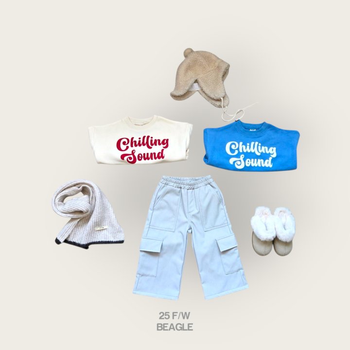 Beagle - Korean Children Fashion - #prettylittlegirls - Cargo Fleece Pants - 6