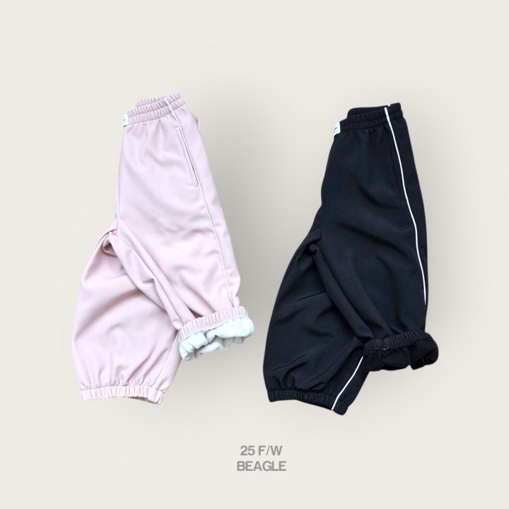 Beagle - Korean Children Fashion - #prettylittlegirls - Crisp Fleece Piped Pants - 5