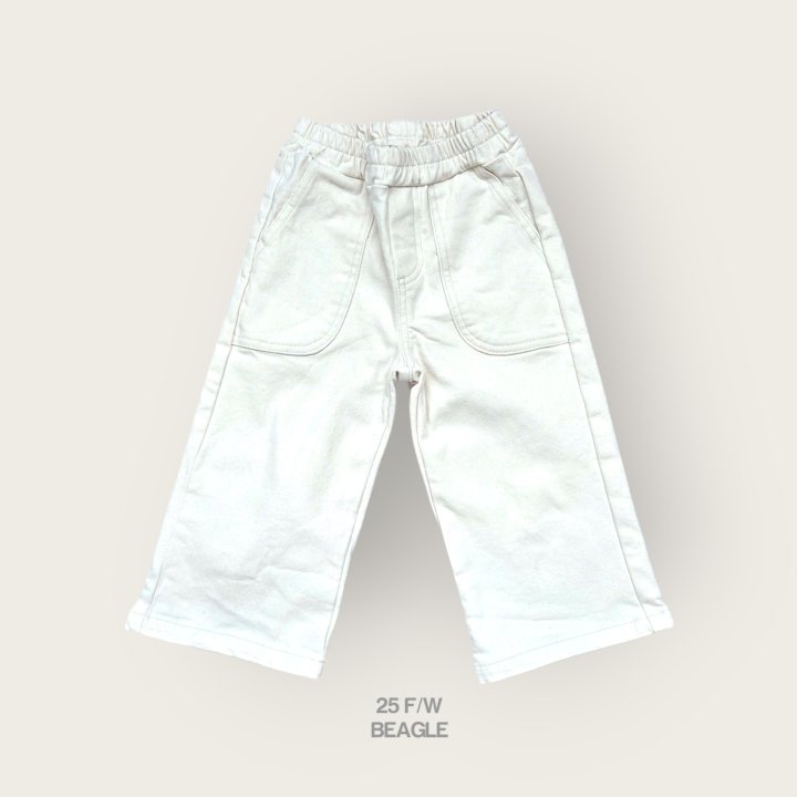 Beagle - Korean Children Fashion - #prettylittlegirls - Cotton Fleece Stretch Pants - 3