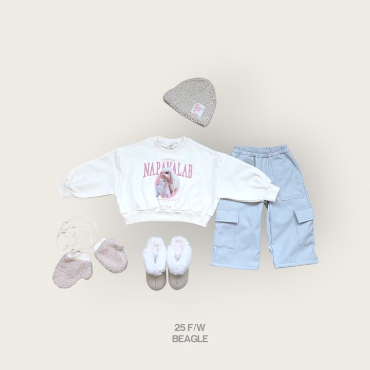 Beagle - Korean Children Fashion - #todddlerfashion - Rabbit Crop Sweatshirt - 10