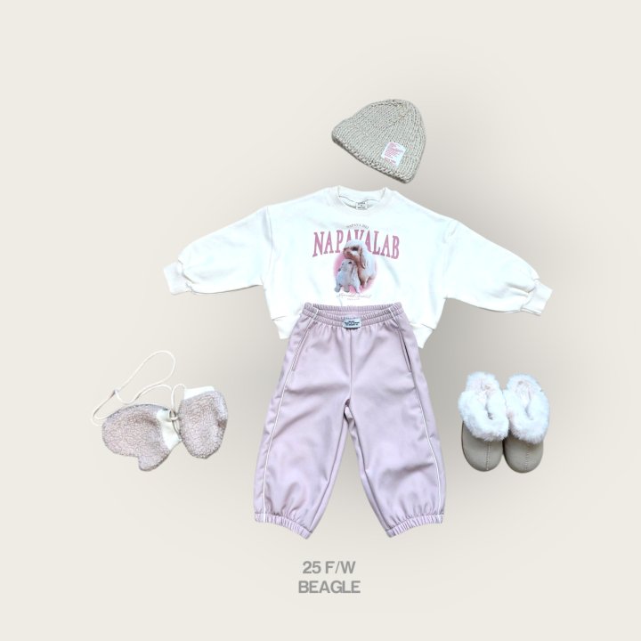 Beagle - Korean Children Fashion - #toddlerclothing - Rabbit Crop Sweatshirt - 11