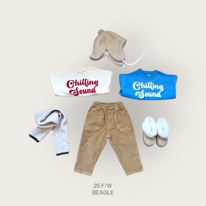 Beagle - Korean Children Fashion - #toddlerclothing - Chilling Sound Sweatshirt - 8