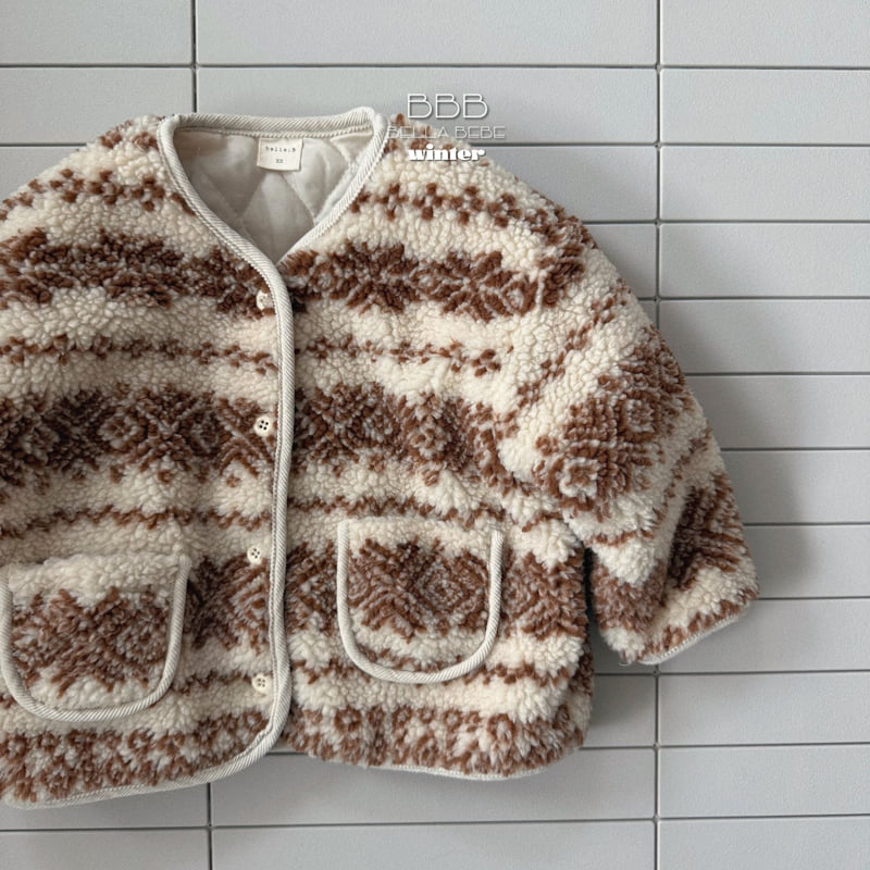 Bella Bambina - Korean Baby Fashion - #babyboutique - Bebe Cozy Fleece Jacket - 6