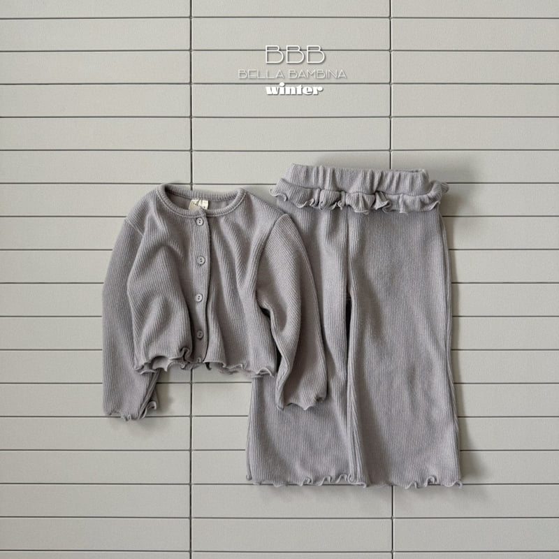 Bella Bambina - Korean Baby Fashion - #babyboutique - Sand Wave Cardigan - 5