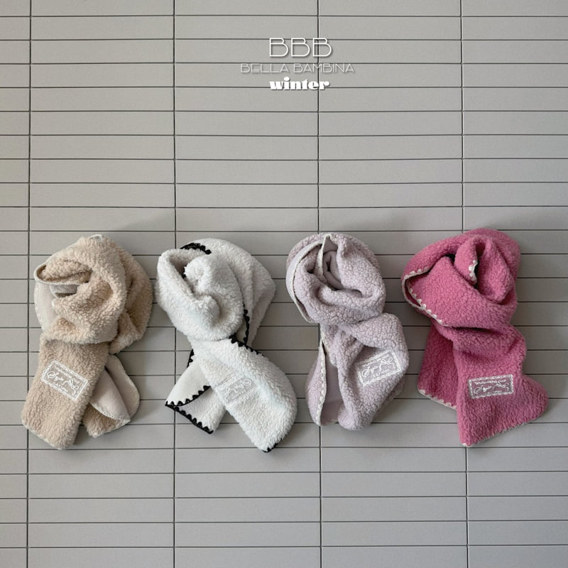 Bella Bambina - Korean Baby Fashion - #babyboutique - Pom Pom Muffler