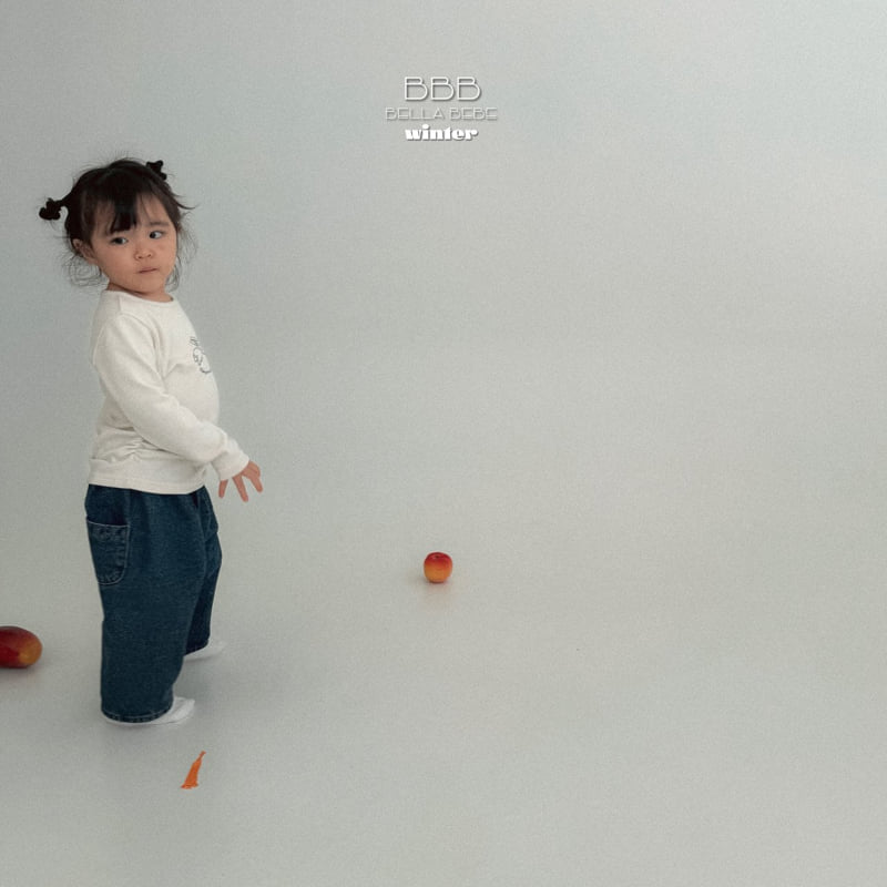 Bella Bambina - Korean Baby Fashion - #babyboutiqueclothing - Bebe Denim Finger Pants - 7