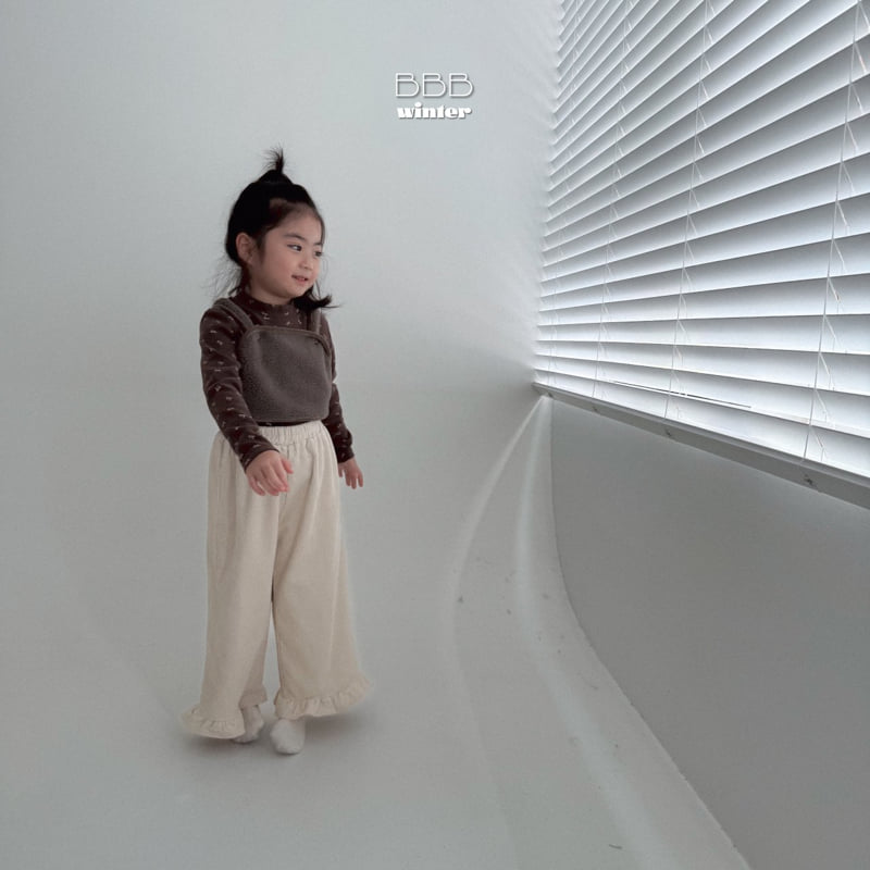 Bella Bambina - Korean Baby Fashion - #babyboutiqueclothing - Corduroy Frill Pants - 10