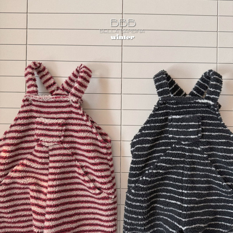 Bella Bambina - Korean Baby Fashion - #babyboutiqueclothing - Alpha Stripe Suit - 4