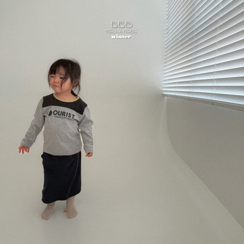 Bella Bambina - Korean Baby Fashion - #babyfashion - Bebe Door Raglan Tee - 9
