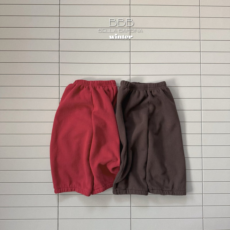Bella Bambina - Korean Baby Fashion - #babyfashion - Wide Jogger Pants