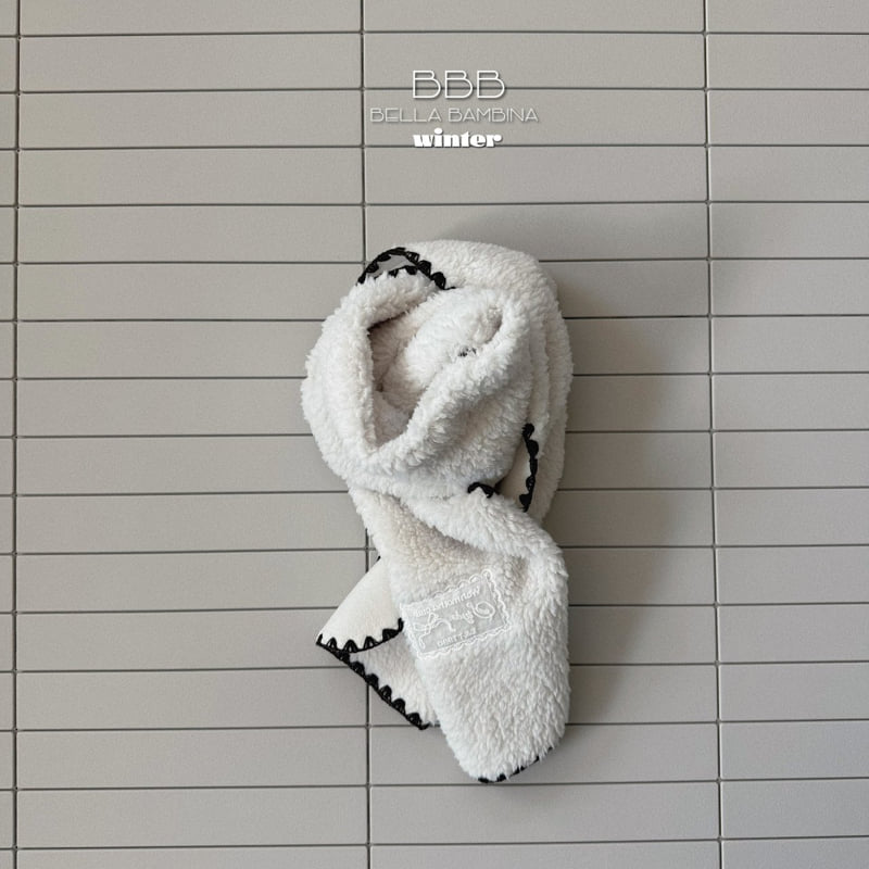 Bella Bambina - Korean Baby Fashion - #babyfever - Pom Pom Muffler - 5