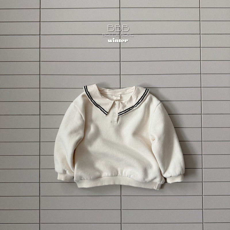 Bella Bambina - Korean Baby Fashion - #babyfever - Bebe Blanc Sweatshirt - 4