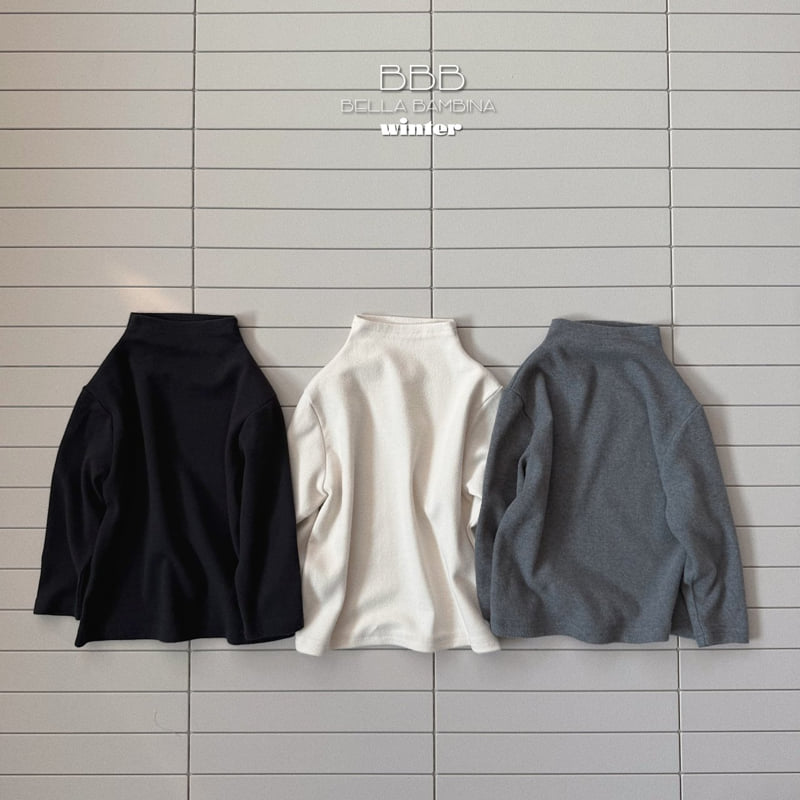 Bella Bambina - Korean Baby Fashion - #babygirlfashion - The Loose Turtleneck Tee