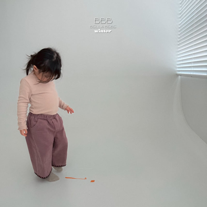 Bella Bambina - Korean Baby Fashion - #babylifestyle - Bebe Mocha Pants - 8
