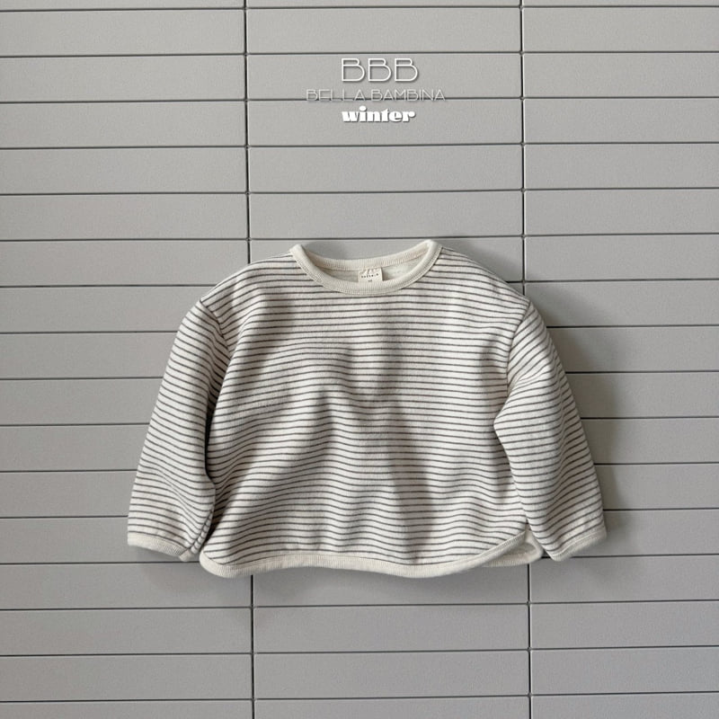 Bella Bambina - Korean Baby Fashion - #babylifestyle - Bebe Stripe Tee - 5