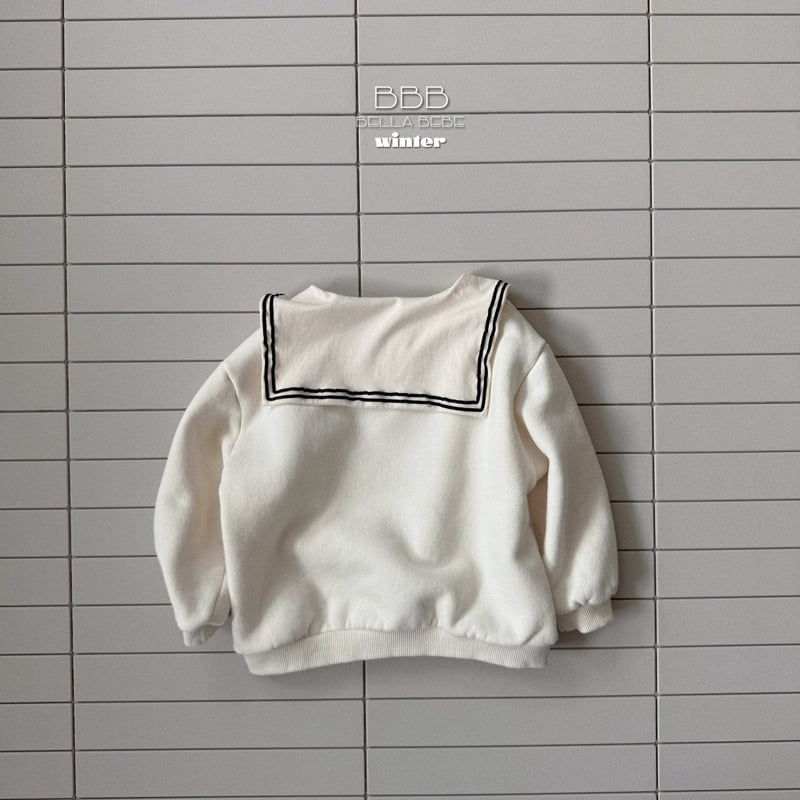 Bella Bambina - Korean Baby Fashion - #babylifestyle - Bebe Blanc Sweatshirt - 5