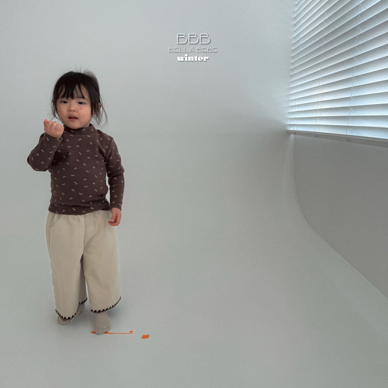 Bella Bambina - Korean Baby Fashion - #babyoninstagram - Bebe Mocha Pants - 9