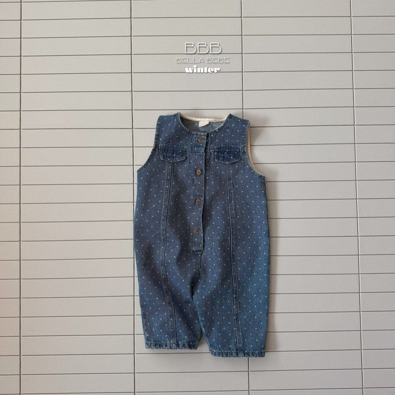 Bella Bambina - Korean Baby Fashion - #babylifestyle - Bebe Denim Suit - 4