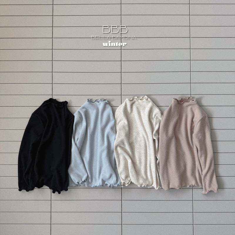 Bella Bambina - Korean Baby Fashion - #babyoninstagram - Bebe Nari Turtleneck Tee