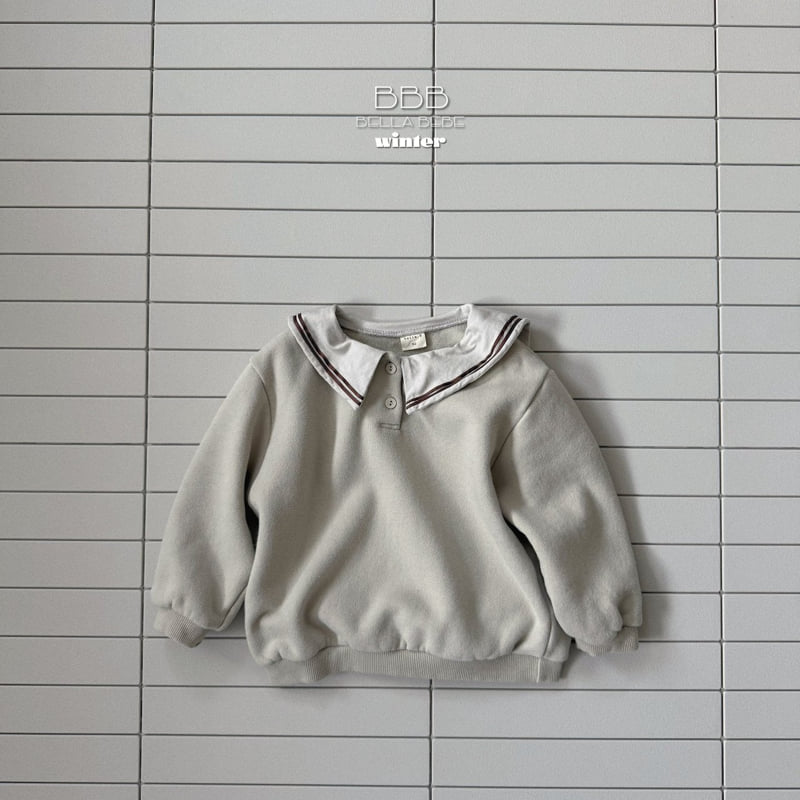 Bella Bambina - Korean Baby Fashion - #babyoninstagram - Bebe Blanc Sweatshirt - 6
