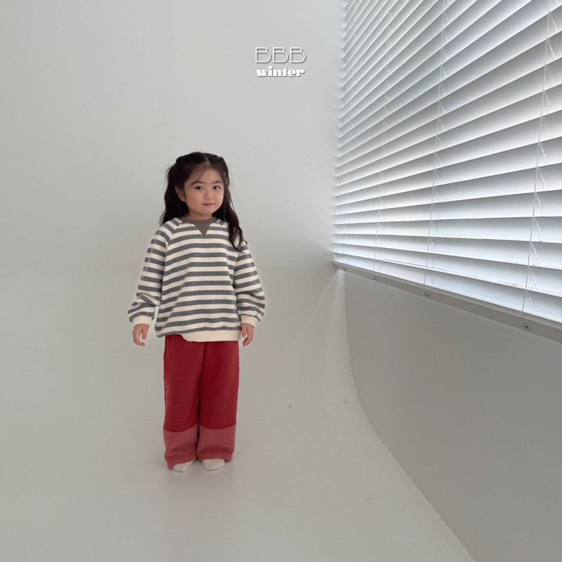 Bella Bambina - Korean Baby Fashion - #babyoninstagram - Stripe Triangle Sweatshir - 8