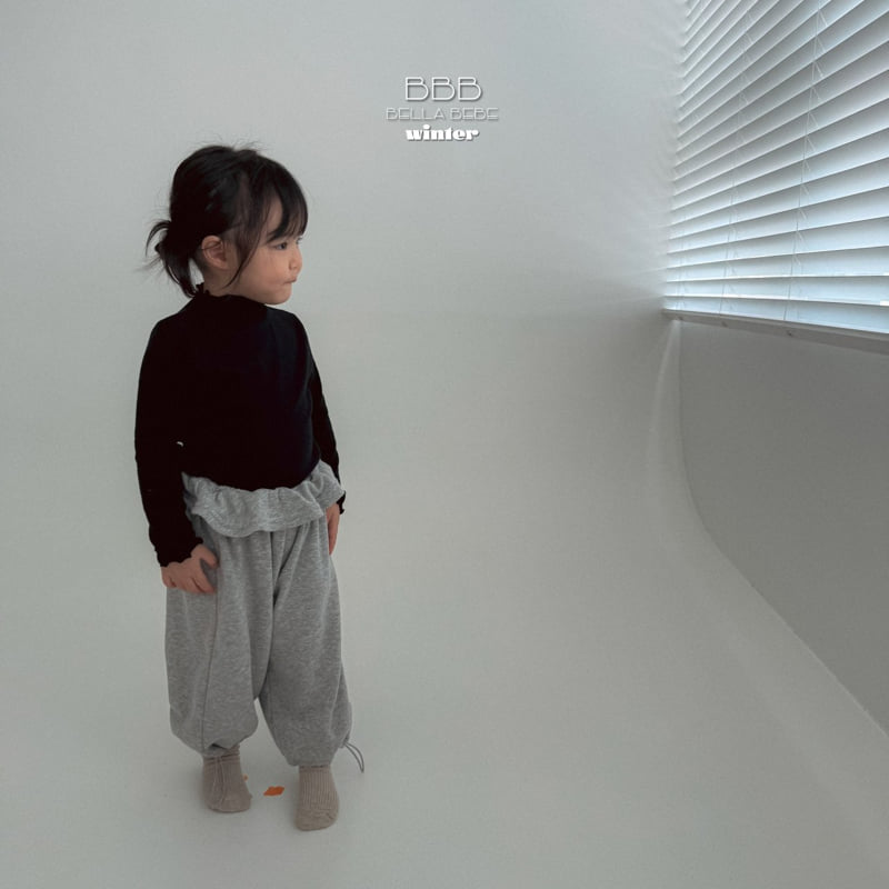Bella Bambina - Korean Baby Fashion - #babyootd - Bebe Skirt Jogger Pants - 8