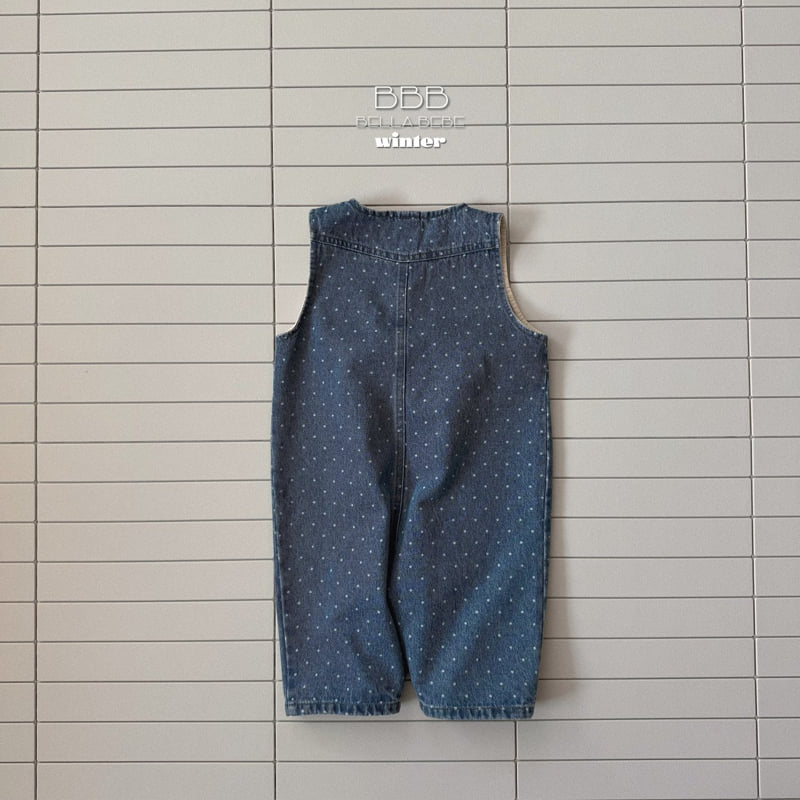 Bella Bambina - Korean Baby Fashion - #babyootd - Bebe Denim Suit - 5