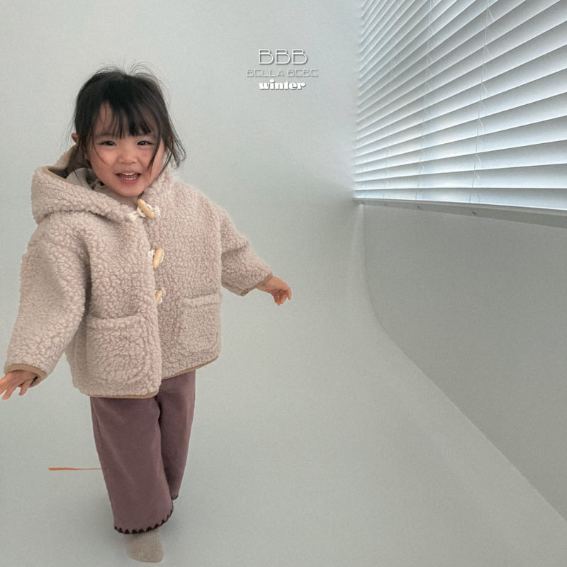 Bella Bambina - Korean Baby Fashion - #babyoutfit - Bebe Mocha Pants - 12