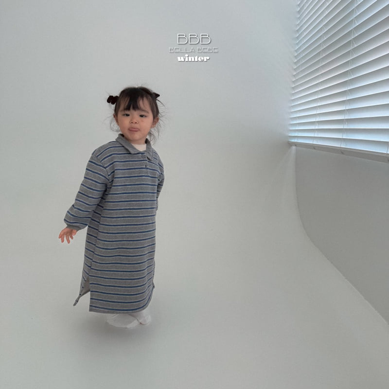 Bella Bambina - Korean Baby Fashion - #babyoutfit - Bebe Pocky Long One-piece - 7