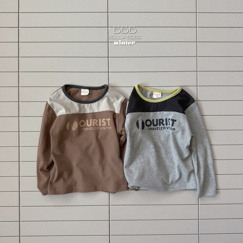 Bella Bambina - Korean Baby Fashion - #babyoutfit - Bebe Door Raglan Tee