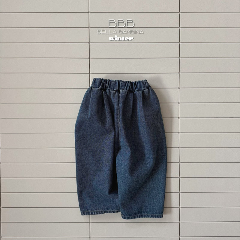 Bella Bambina - Korean Baby Fashion - #babyoutfit - Bebe Denim Finger Pants