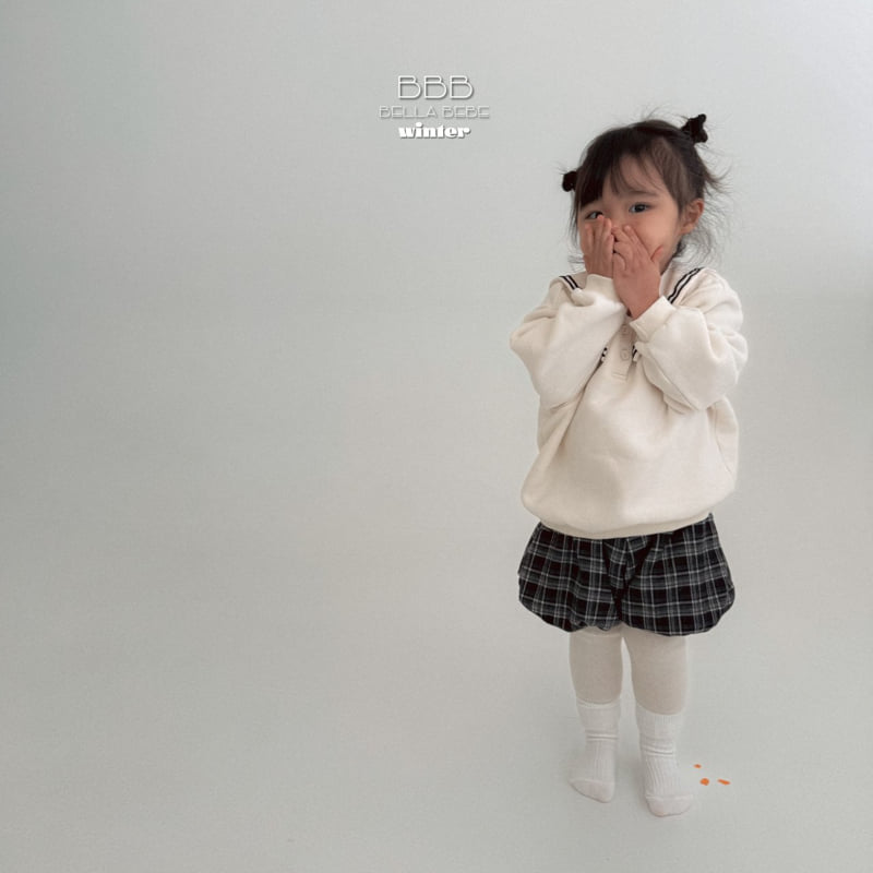 Bella Bambina - Korean Baby Fashion - #babyoutfit - Bebe Blanc Sweatshirt - 9