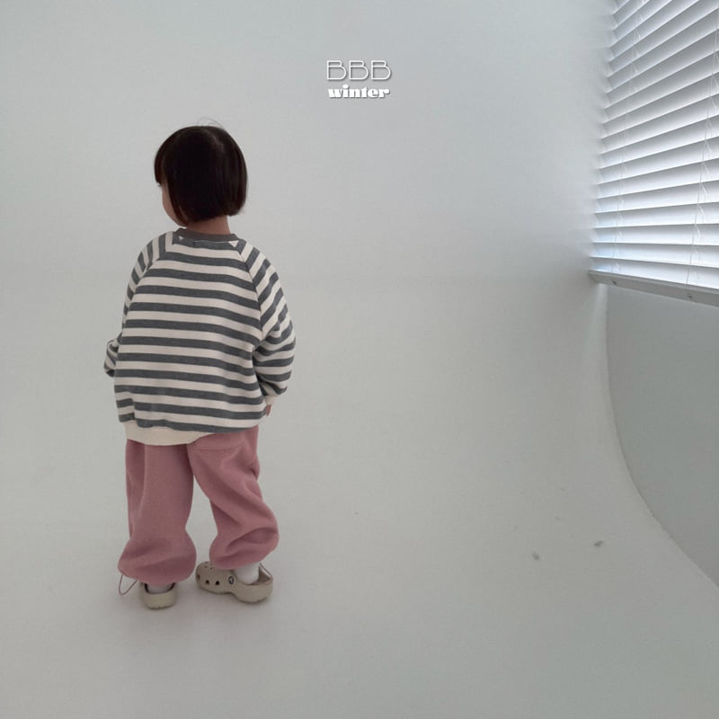Bella Bambina - Korean Baby Fashion - #babyoutfit - Stripe Triangle Sweatshir - 11
