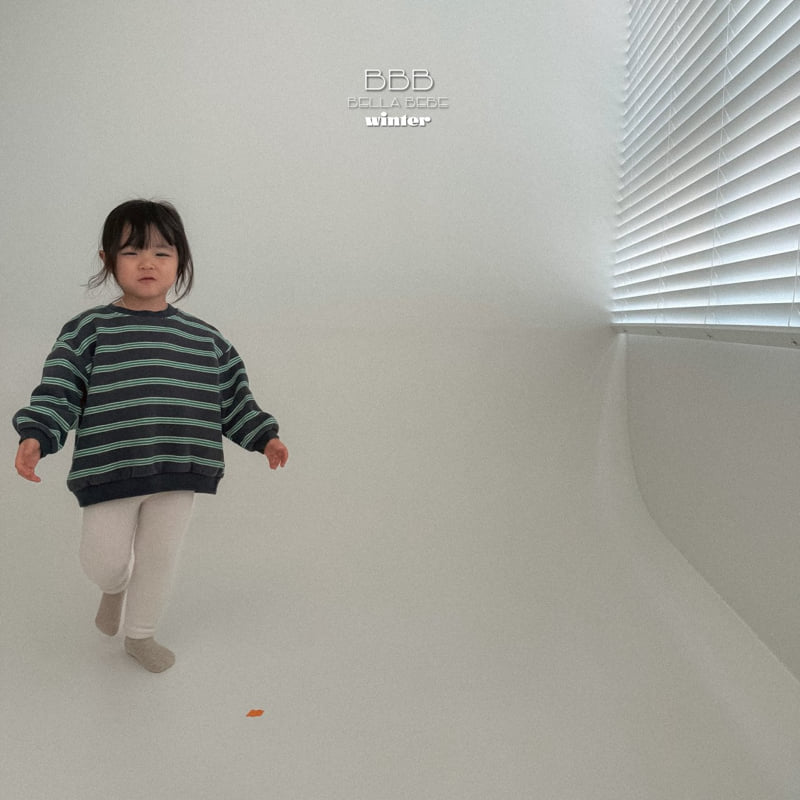 Bella Bambina - Korean Baby Fashion - #babyoutfit - Bebe Scoop Sweatshirt - 6