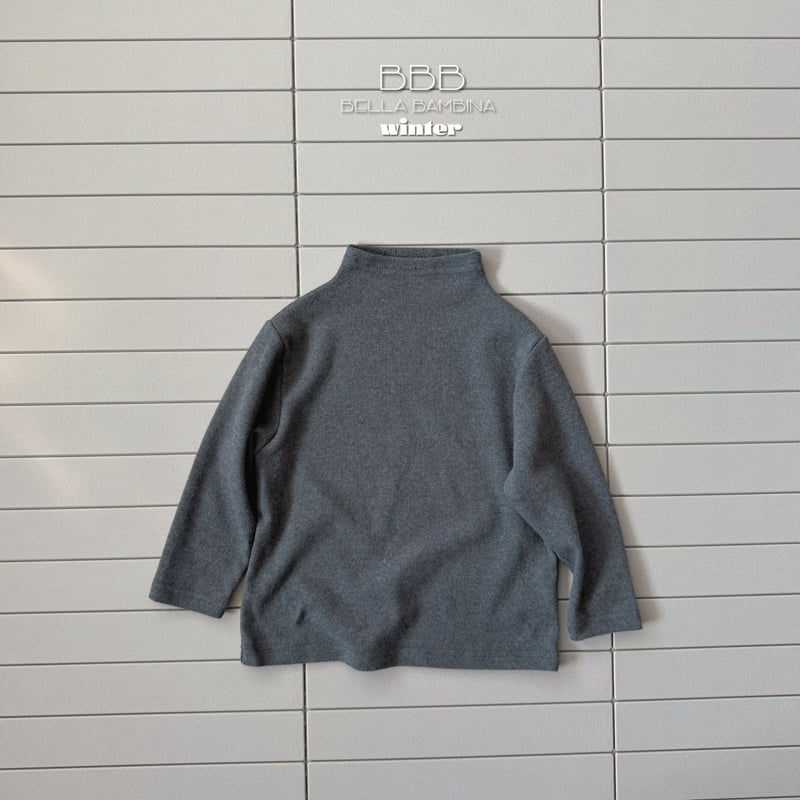 Bella Bambina - Korean Baby Fashion - #babyoutfit - The Loose Turtleneck Tee - 6