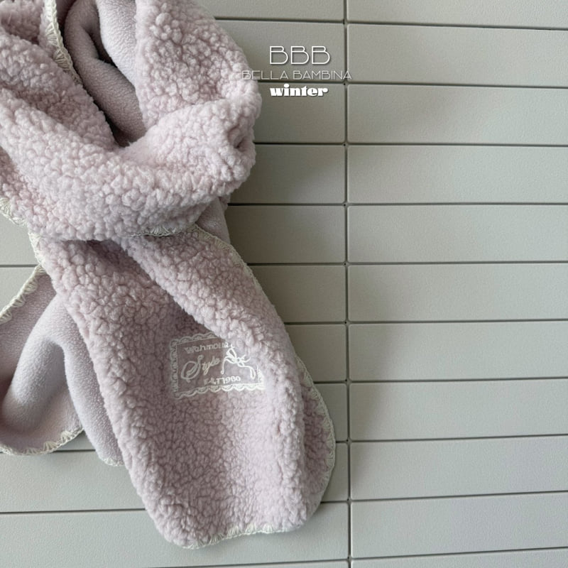 Bella Bambina - Korean Baby Fashion - #babyoutfit - Pom Pom Muffler - 10