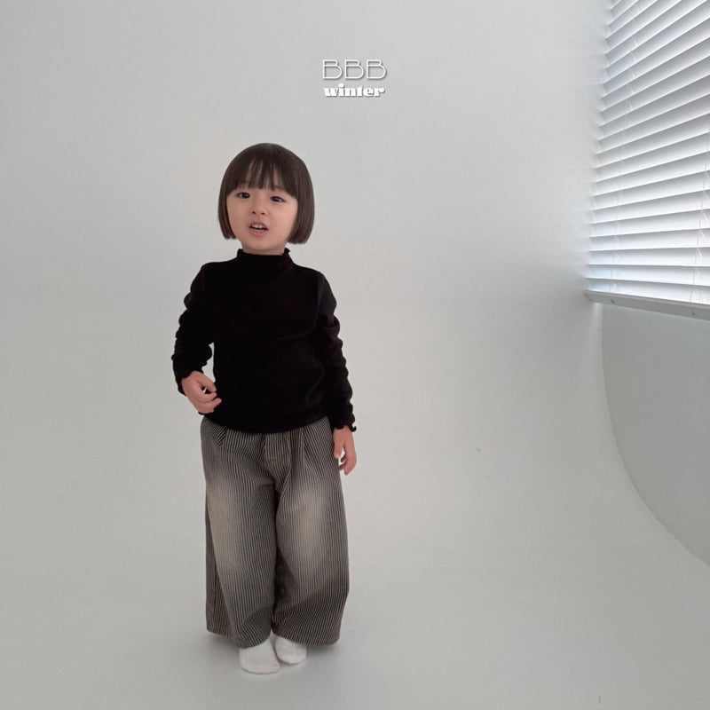Bella Bambina - Korean Baby Fashion - #babyoutfit - Rush Black Pants - 8