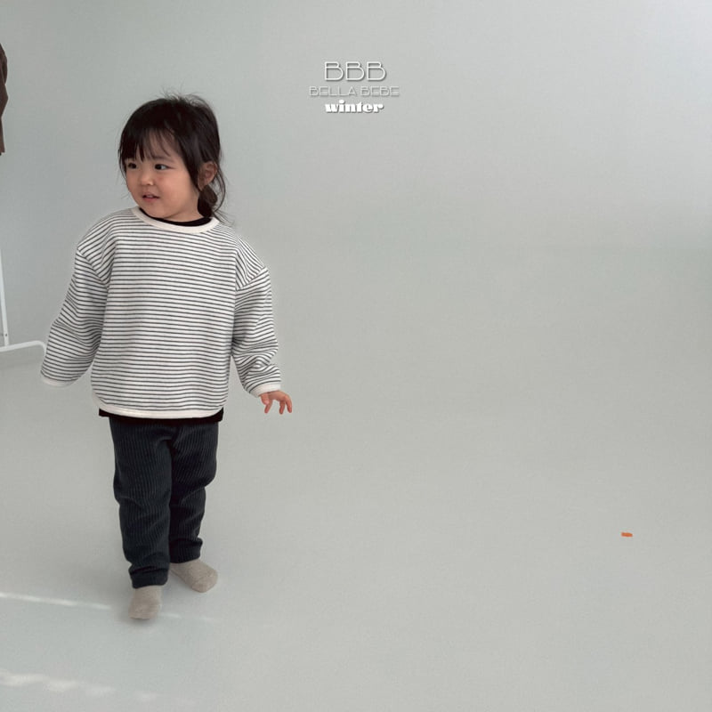 Bella Bambina - Korean Baby Fashion - #babywear - Bebe Stripe Tee - 10