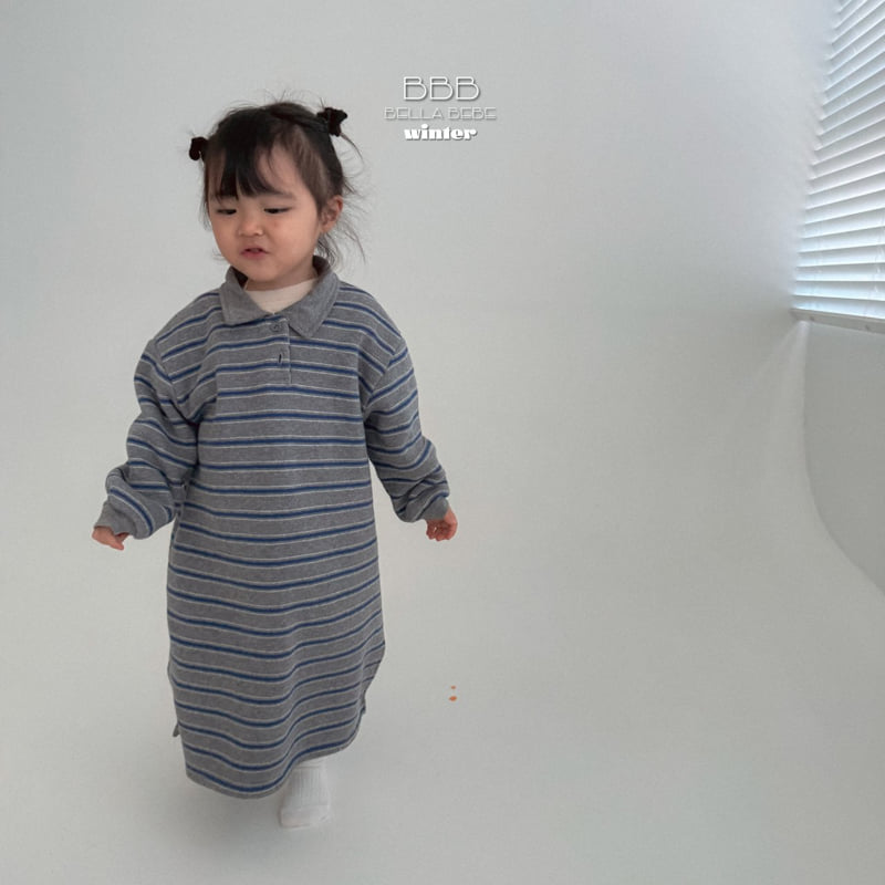 Bella Bambina - Korean Baby Fashion - #babywear - Bebe Pocky Long One-piece - 9